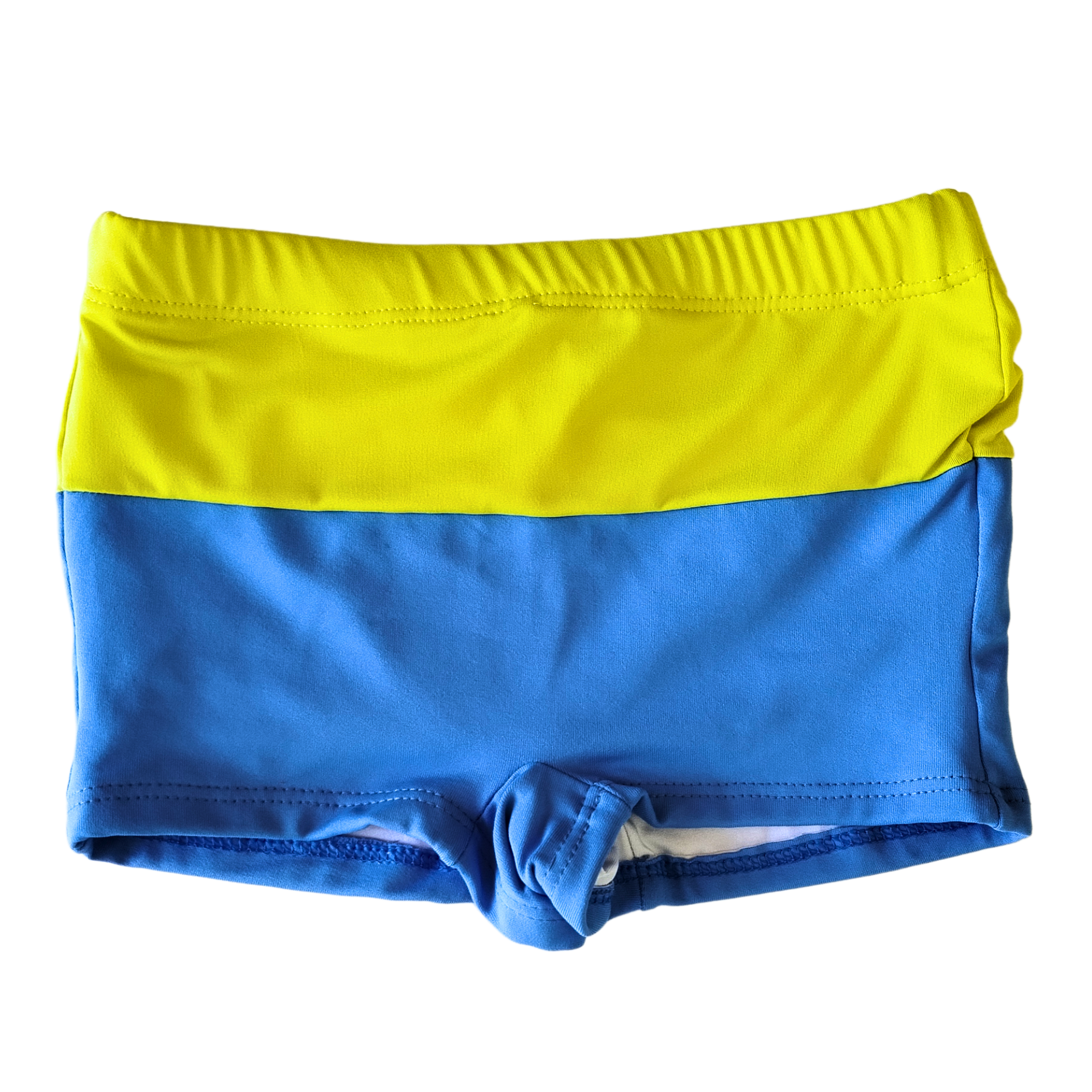 Sunga Boxer Infantil Azul/Verde com Proteção Solar UV